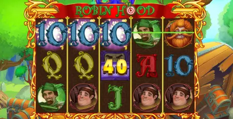 Robin Hood slot with wilds and scatter symbols