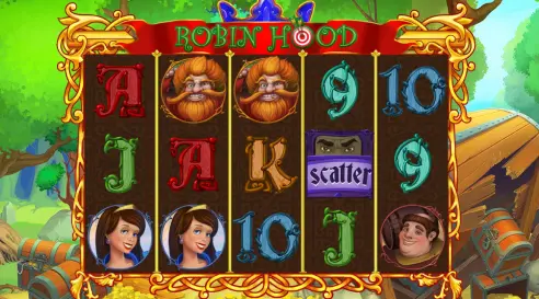 Respins in Robin Hood slot game